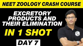 Excretory Products And Their Elimination in 1 Shot - All Concepts, Tricks & PYQs | Class 11 | NEET