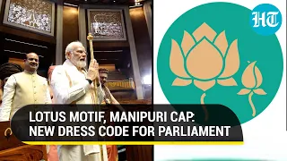 PM Modi Pushes For 'Indianness' In Parl Dress Code; 'Manipuri Cap, Kurta Pajama, Lotus Motif'