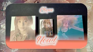 CHUU 'Howl' Album Unboxing (All Versions)