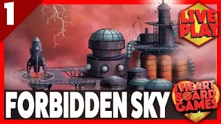 FORBIDDEN SKY (Session 1, 4 Players) Live Board Game Session! I Heart Board Games!