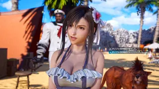 TIFA AND AERITH IN THEIR SWIMSUITS 👀 - FINAL FANTASY VII REBIRTH | PS5