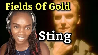 African Girl Reacts To Sting - Fields Of Gold (REACTION)