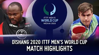 Quadri Aruna vs Darko Jorgic | 2020 ITTF Men's World Cup Highlights (Group)