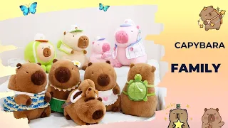 Plush Capybara Family - The Ultimate Gift Guide for Capybara Lovers