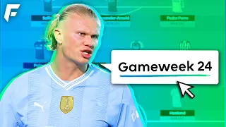 FPL GW24 COMPLETE GUIDE | GAMEWEEK 24 WILDCARD