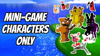 Can you beat FNaF World with only Minigame characters?