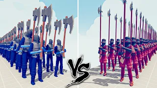 50x vs 50x Melee units on the Bridge | TABS - Totally Accurate Battle Simulator