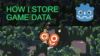 How I store the game data in Godot
