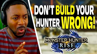 How To Build Your Hunter Correctly! Beginners Guide | Armor, Weapons & Skills Monster Hunter Rise