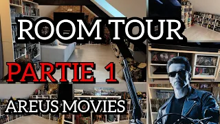 ROOM TOUR 2023  PARTIE 1💥 AREUS MOVIES 💥 STEELBOOKS UHD4K BLURAYS FIGURINES💥