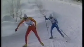 1988 03 12 Кубок мира Фалун лыжные гонки 30 км мужчины свободный стиль