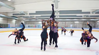 Tribute to Notre Dame - Synchronized Skating Team Marigold IceUnity's 2020 Long Program