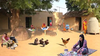 Very Unique Woman Village Life Pakistan | Traditional Village Food | Old Culture | Stunning Pakistan