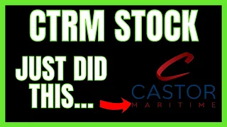 CTRM STOCK JUST DID THIS | $CTRM Price Prediction + Technical Analysis