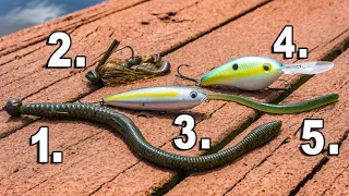 These 5 LURES Will Catch You MORE Summer BASS