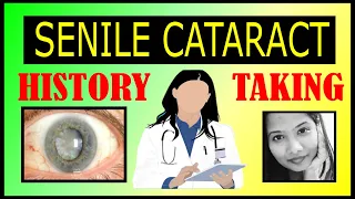 Senile Cataract (Case Presentation)- History Taking & Possible Viva Questions | Ophthalmology