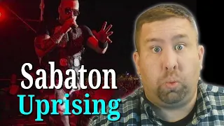 Playing Drums While BAREFOOT?!?!  Reaction to Sabaton's Uprising!!!