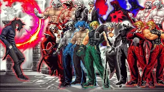 [KOF Mugen] Remus Vs 16 Ultimate Insane Rugal Bosses Team