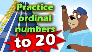 Ordinal Numbers 1-20 for Kids | Preschool & Kindergarten Math | Kids Academy