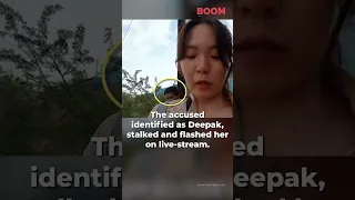 Korean Woman Harassed In Jodhpur While Live-Streaming | #shorts | Korean Female Youtuber | BOOM