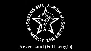 The Sisters Of Mercy - Never Land (Full Length, Lyrics, Nightwalk through London, 1080p60)