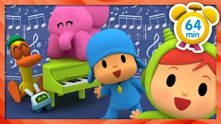 🎹 POCOYO DEUTSCH - Musikunterricht [ 64 minuten ] | CARTOONS und SERIEN für KINDER