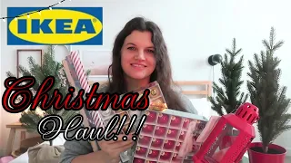 IKEA haul!!! Christmas at IKEA! Christmas decor 2021