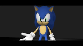 Sonic Maya Animation Test (BlueBlur's Forces Rig)