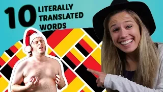 10 FUNNY Literally Translated German Words You MUST KNOW 😂😂😂