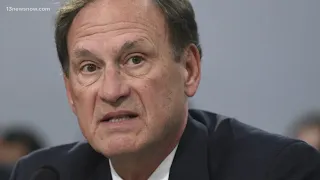 Justice Alito criticized for upside-down flag