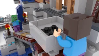 LEGO MINECRAFT The Mine Cartoon Animation