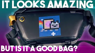 An in-depth review of the Divoom Pixoo Slingbag