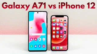 Samsung Galaxy A71 vs iPhone 12 - Who Will Win?