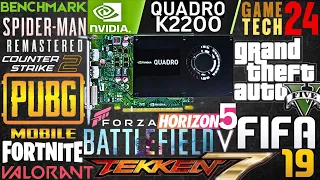 Nvidia Quadro K2200 Gaming Performance in 2024