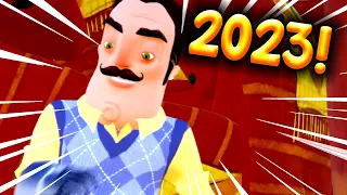 BEST HELLO NEIGHBOR CLIPS OF 2023!! BONUS AT THE END!!