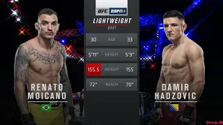 RENATO MOICANO vs DAMIR HADZOVIC