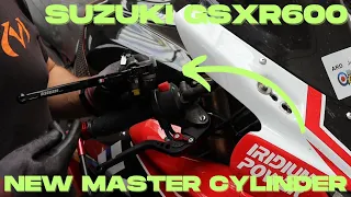 Suzuki GSXR600 Accossato Master Cylinder Upgrade