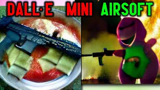 DALL-E MINI MAKES CURSED AIRSOFT IMAGES