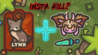 Taming.io | Epic Lynx Instakills with Sword and Axe |