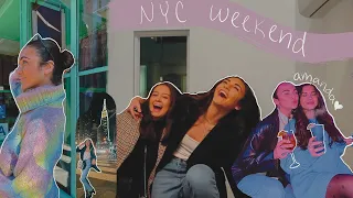 nyc weekend in my life | reunited with old friends + exploring new spots