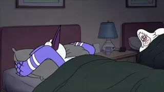 Rigby annoys Mordecai