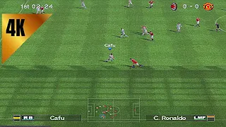 PES 6 -  AC Milan vs man united _ 4K