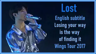 BTS - Lost stage mix from The Wings tour 2017 [ENG SUB]