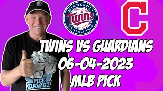 Cleveland Guardians vs Minnesota Twins 6/4/23 MLB Free Pick | MLB Betting Tips