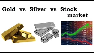 Gold vs Silver vs Stock market, 23 Mar 2020