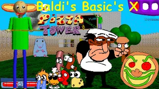 Baldi's Basic's X Pizza Tower - Baldi's Basics Mod