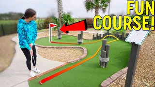 Just a Fun Good Vibes Game of Mini Golf