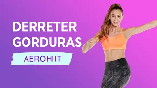 Aula de Ginástica - Derreta Gorduras com 20 min de AeroHIIT