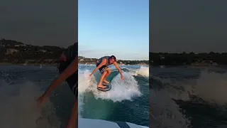 Frontside Friday WakeSurfing in SlowMo