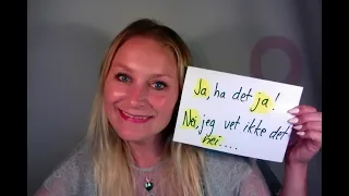 Video 371: bruk av 2 x JA eller NEI i en setning